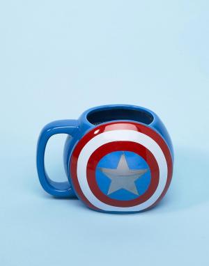 Кружка Captain America Paladone. Цвет: мульти