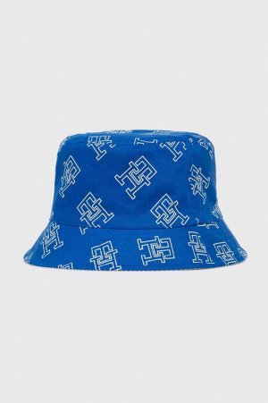 Двусторонняя хлопковая шляпа , синий Tommy Hilfiger
