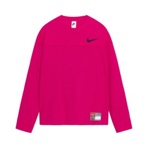 Джерси x Nike Dri Fit Mesh 'Fireberry', розовый Stussy