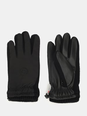 Перчатки Bugatti. Цвет: черный