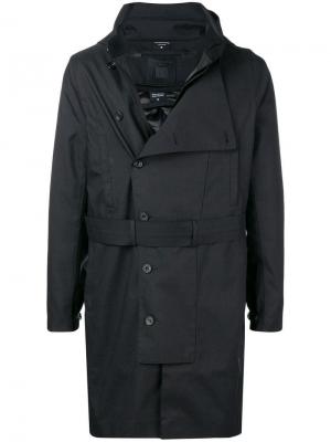 Пальто на двух пуговицах Norwegian Rain. Цвет: черный