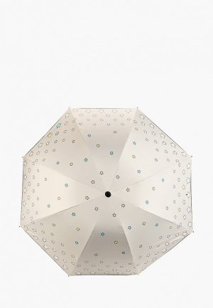 Зонт складной Pur. Цвет: бежевый