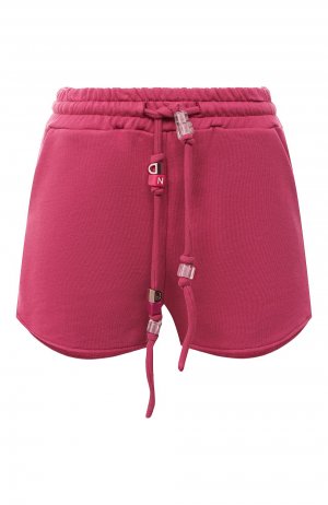 Хлопковые шорты Dondup. Цвет: розовый