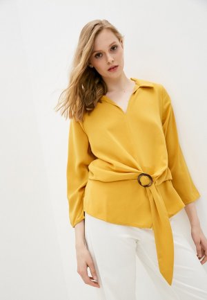 Блуза Code. Цвет: желтый