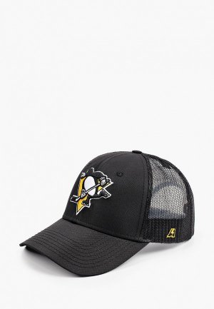Бейсболка Atributika & Club™ NHL Pittsburgh Penguins. Цвет: черный