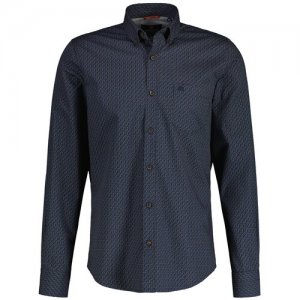 Рубашка для мужчин, Lerros, модель: 22O1134, цвет: темно-синий, размер: S LERROS. Цвет: синий