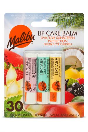 Бальзам для губ Malibu. Цвет: бесцветный