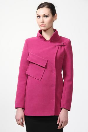 Пальто Exclusive. Цвет: розовый