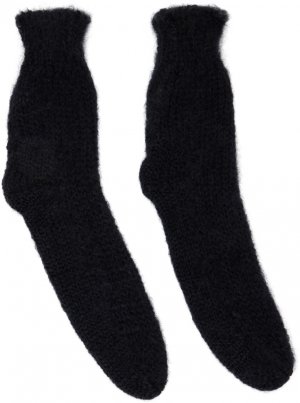 Черные носки из мохера Cecilie Bahnsen