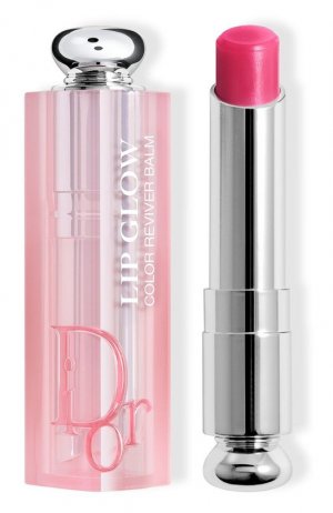 Бальзам для губ Addict Lip Glow, оттенок 007 Малиновый (3.2g) Dior. Цвет: бесцветный