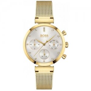 Наручные часы Flawless, золотой, мультиколор BOSS. Цвет: золотистый