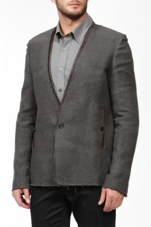 Пиджак Damir Doma. Цвет: серый