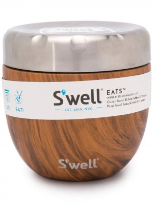 Swell контейнер для еды Eats (636 мл) S'well. Цвет: коричневый