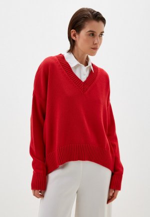 Пуловер Victoria Solovkina. Цвет: красный