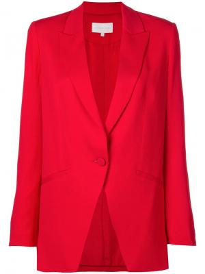 Пиджак прямого кроя Michelle Mason. Цвет: красный