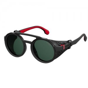 Солнцезащитные очки 20091480749QT, черный, зеленый CARRERA. Цвет: черный