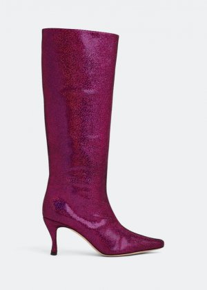 Ботинки BY FAR Stevie 42 boots, розовый