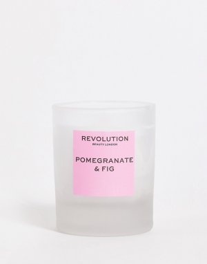 Свеча с ароматом граната и инжира -Бесцветный Revolution