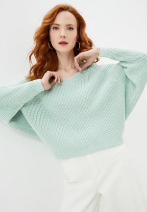 Пуловер Francesco Donni. Цвет: зеленый