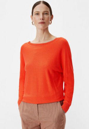Вязаный свитер comma, цвет orange Comma