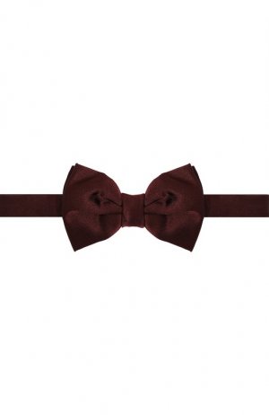 Шелковый галстук-бабочка Corneliani. Цвет: бордовый