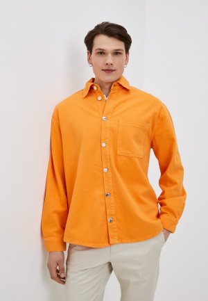 Рубашка джинсовая Primm. Цвет: оранжевый