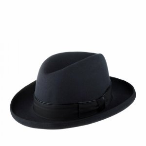 Шляпа, размер 55, серый STETSON. Цвет: серый