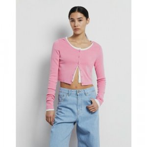 Кардиган , размер XXS (36-38), розовый Gloria Jeans. Цвет: розовый