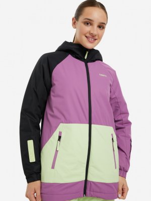 Куртка утепленная женская , Фиолетовый Termit. Цвет: фиолетовый