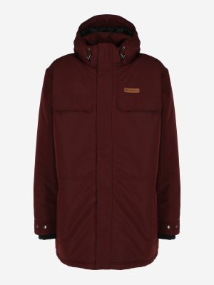 Куртка утепленная мужская Rugged Path Parka, Plus Size Красный Columbia. Цвет: красный
