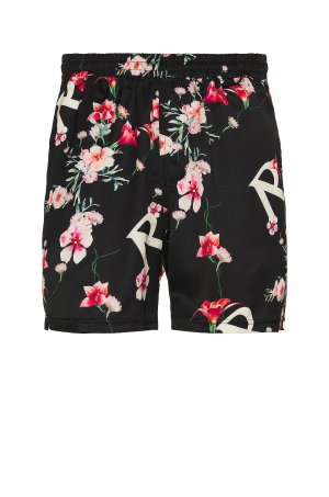 Шорты REPRESENT Floral Shorts, цвет Jet Black