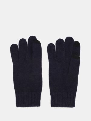 Перчатки Alessandro Manzoni. Цвет: темно-синий