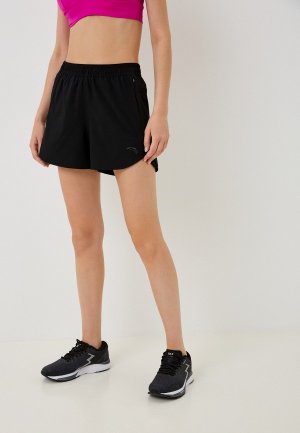 Шорты спортивные Anta Woven Shorts. Цвет: черный