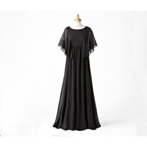 Платье длинное DELPHINE MANIVET. Цвет: черный