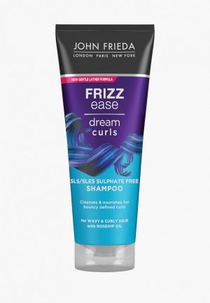 Шампунь John Frieda для волнистых и вьющихся волос Frizz Ease DREAM CURLS 250 мл. Цвет: прозрачный