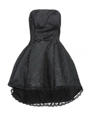 Короткое платье IO COUTURE. Цвет: черный