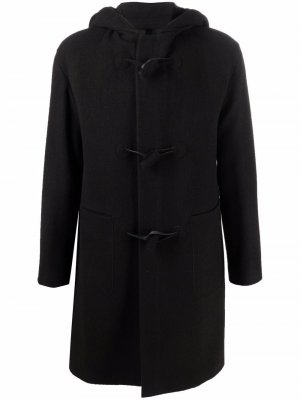 Пальто с капюшоном Hevo. Цвет: коричневый
