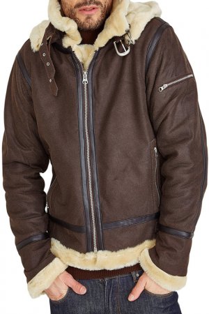 Jacket Isaco & Kawa. Цвет: dark brown