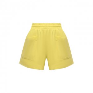 Хлопковые шорты Dries Van Noten. Цвет: жёлтый