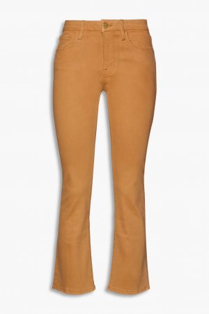 Укороченные джинсы средней посадки , коричневый Frame
