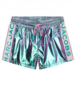 Спортивные шорты с эффектом металлик и логотипом , разноцветный Marc Jacobs
