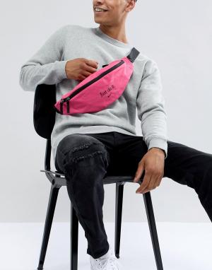 Розовая сумка-кошелек на пояс Just Do It BA5781-674-Розовый Nike