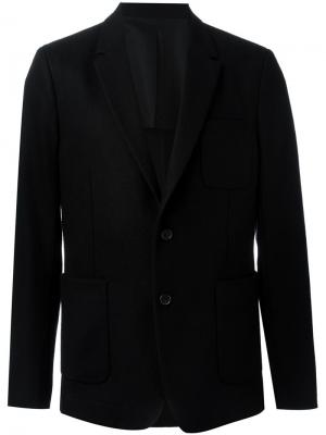 Пиджак с накладными карманами Ami Alexandre Mattiussi. Цвет: чёрный