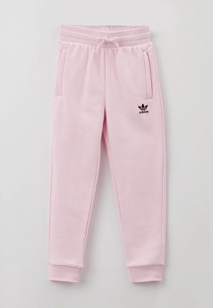 Брюки спортивные adidas Originals PANTS. Цвет: розовый