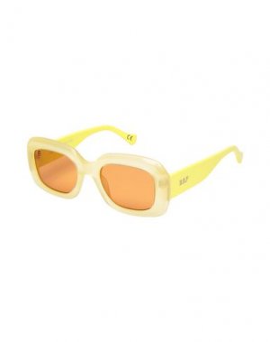 Солнечные очки RETROSUPERFUTURE. Цвет: светло-желтый
