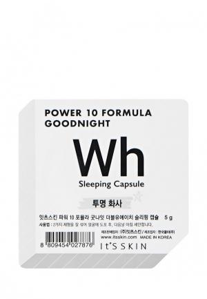 Маска для лица Its Skin It's Power 10 Formula Goodnight Sleeping, выравнивающая тон,  5г