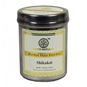 Натуральный порошок для волос Шикакай (150 г), Herbal Hair Powder Shikakai, Khadi Natural