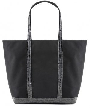 Холщовая большая сумка Cabas L , темно-серый Vanessa Bruno