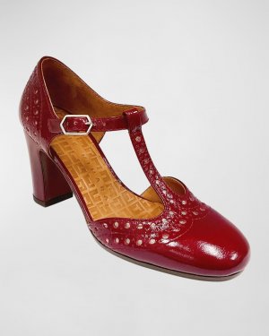 Запатентованные туфли-лодочки с Т-образным ремешком Wante Chie Mihara