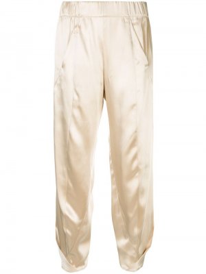 Укороченные брюки с эластичным поясом Zero + Maria Cornejo